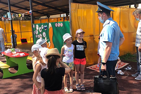 В детском саду в Коммунарке провели инструктаж по пожарной безопасности